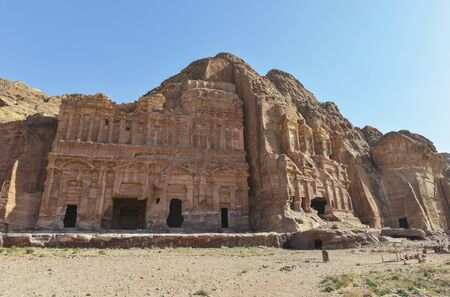 Ancient city of Petra, Jordan.の写真素材