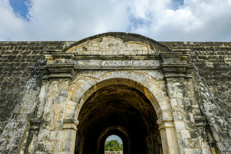 Jaffna, Sri Lanka - February 2020: Jaffna Fort, Dutch fort built in 1680 on February 21, 2020 in...