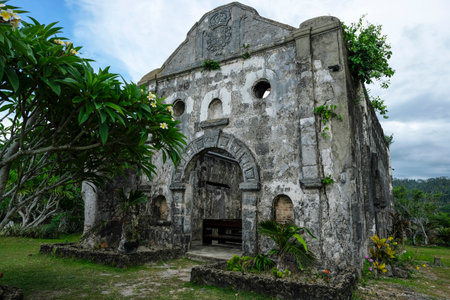 Taytay, Philippines - May 2022: Fort Santa Isabel, also known as Taytay Fort is a coastal fortification in Taytay on May 13 2022 in Palawan, Philippines.のeditorial素材