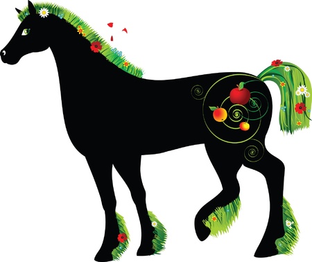 Idea of the seasons nature - summerのイラスト素材