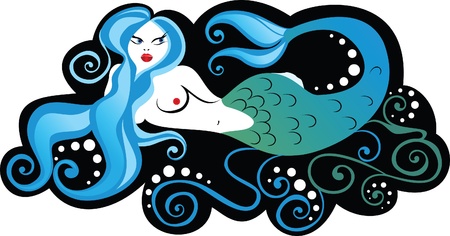 Sea Maidのイラスト素材