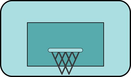 Set of web Basketball basket sign iconの写真素材