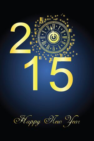 2015 Happy New Yearの写真素材