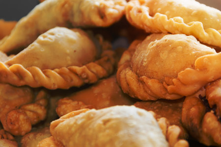 fried empanadas typical of the Argentine countryside gastronomy