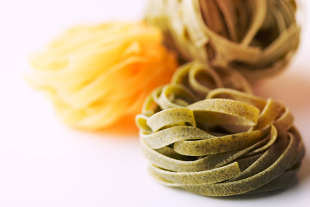 Dry pasta close upの写真素材
