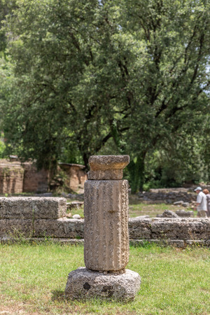 Classic Greek Ruins, Greeceの写真素材