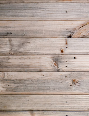 High quality wooden background and texture. Your perfect background for crafts or to place and photograph objects of all kindsの写真素材
