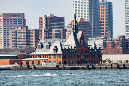 Ellis Island, New Jersey, August 2015のeditorial素材