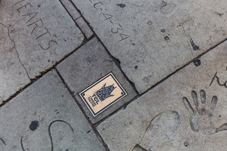 HOLLYWOOD, LOS ANGELES - SEPTEMBER 11: Views of the Walk of Fame and the Buildings at the Hollywood...