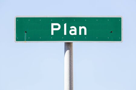 American custom street name sign with an individual textの写真素材