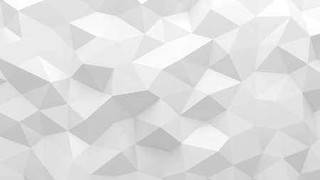 Abstract background white triangle,geometric background,3d rendering