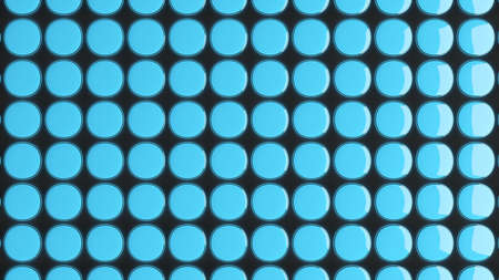 Abstract background blue circle shape,geometric background,3d renderingの写真素材