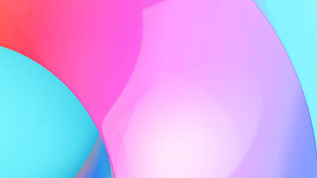 Abstract background work. curved shape on colorful background,3d rendering