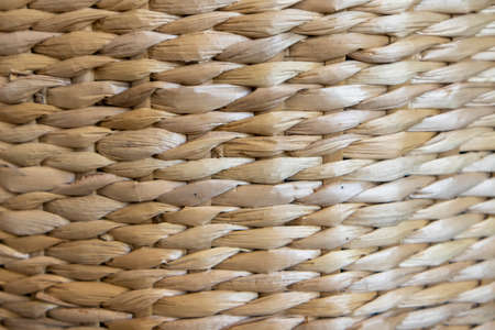 For woven rattan baskets, an image of rattan woven surface material