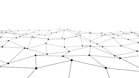 Abstract image. Interconnection of positions.,Network system,3d renderingの写真素材