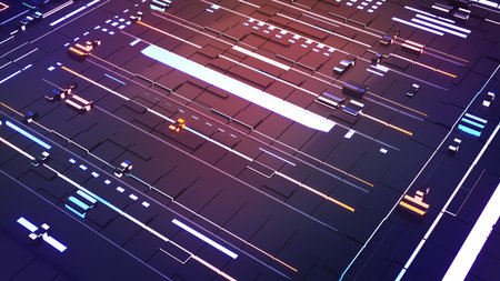 Abstract image of future technology concept,future technology pictures science fiction,technology...