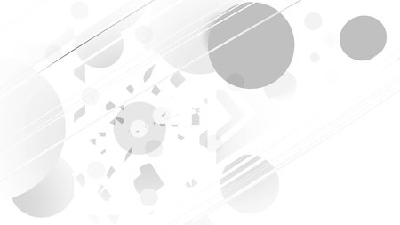 Abstract background Movements and circles in black and white,3D renderingの写真素材