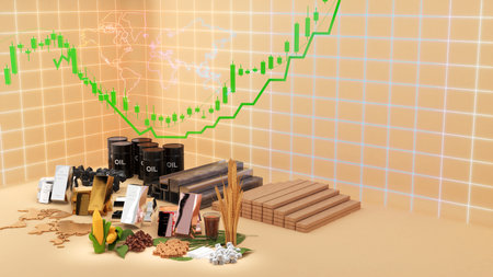 The world of commodity trading such as coal tar, gold, cotton, corn, sugar, soybeans, and iron on...