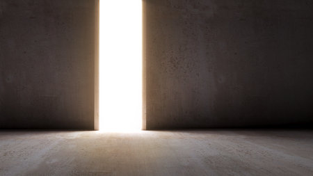 encountering enigmas and discovering,A maze of adventures,getting lost and finding a way out,3D renderingの写真素材