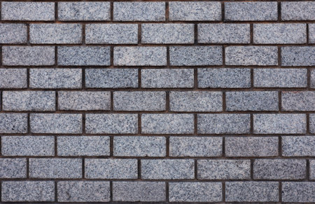 rough brick wall Spherical in shape with alternating directions of pavers , brick wall backgroundの写真素材