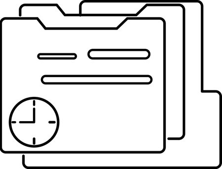 commercial folder ,business concepts for the construction sector that feature flat designs and line art icons.のイラスト素材