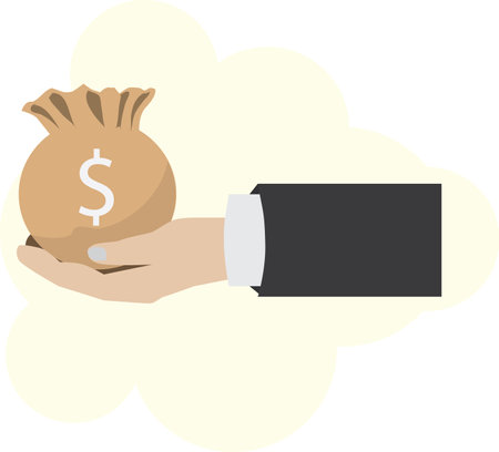 conserving money, acquiring wealth, and generating income, Acknowledgement of incomeのイラスト素材