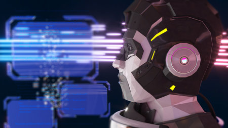 The use of AI in many areas of work, simulated world travel via cyberspace,electronic technology...