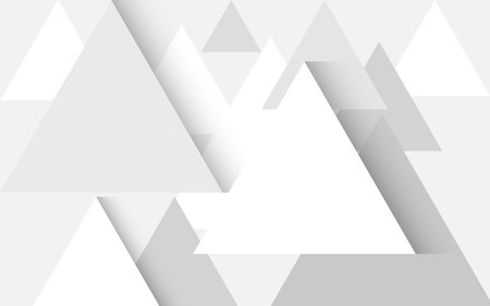 abstract background Geometric white Triangle and white lines,used in graphic illustration work media or others ,2d  illustrationのイラスト素材