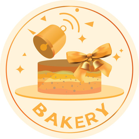 Bakery logo Cake selling pastries and desserts