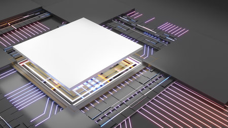 Computer system connection point,Abstract technology of central processing unit , computer...