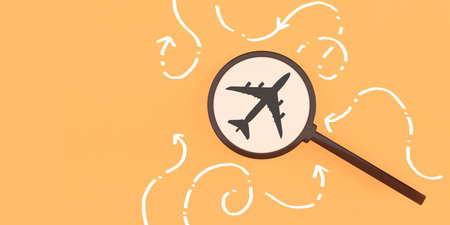 Find travel information around the world,Find travel information via mobile,3D rendering,3D illustrationの写真素材