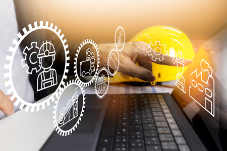 Heavy industry construction and manufacturing engineers,Engineers point out visions for work and...