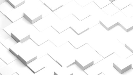 white square pattern background,science and technology concept,3d renderingの写真素材