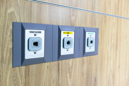 Medical outlet equipment in patient rooms, electrical outlets in patient care areas, medical gas...