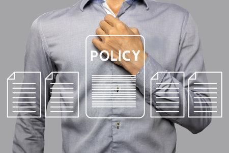 Business concept has read the terms and conditions of use correctly and enforced for business.の写真素材