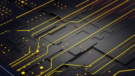 Abstract image of future data technology concept.,Digital data transmission,digital background,3d...