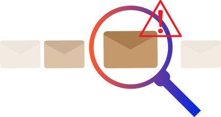 Graphic illustration illustrating privacy warnings and data threat notifications from the security...