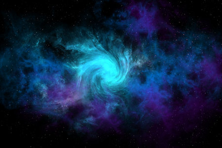 Nebula Milky way Galaxy Space Wallpaper and Backgroundの写真素材