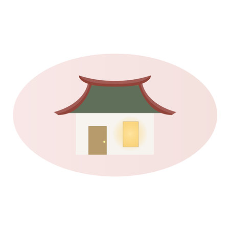 Holiday asian element. Vector for Dongzhiのイラスト素材