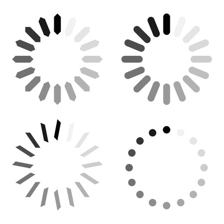 Loading for design of applications and Internet services.のイラスト素材