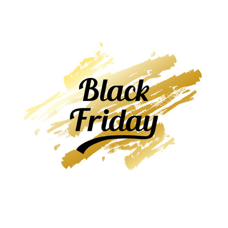 vector inscription "black friday" for textile designのイラスト素材
