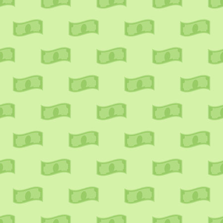vector image of a dollar sign on a green background. vector dollar symbol patternのイラスト素材
