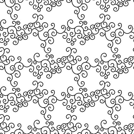 vector pattern for decorating textiles and wallpaperのイラスト素材