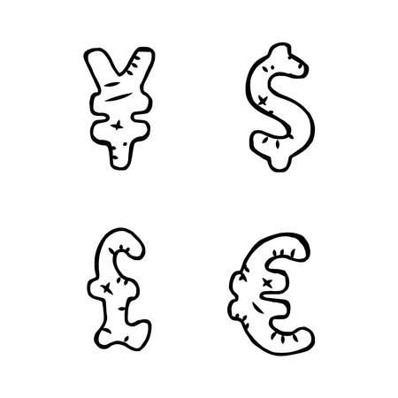 3 trendy vector for designのイラスト素材