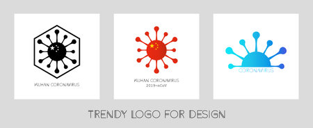 3 trendy vector for designのイラスト素材