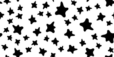 vector image of a stars patternのイラスト素材