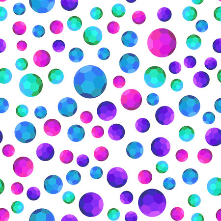 vector circles with hexagon pattern for futuristic designのイラスト素材