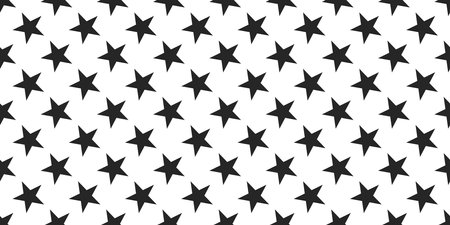 vector pattern of stylized stars for design and textileのイラスト素材
