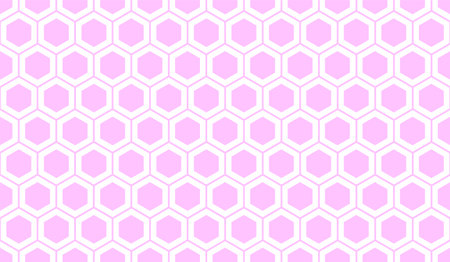 honeycomb vector pattern for design textiles and backgroundsのイラスト素材