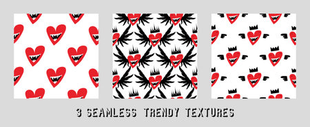 vector image of traces of a dog and bones, candyのイラスト素材